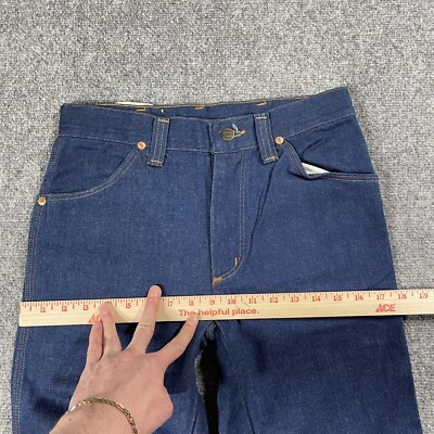 VINTAGE 60s 70s Sedgefield Denim Jeans Size 30x29 Straight Loose