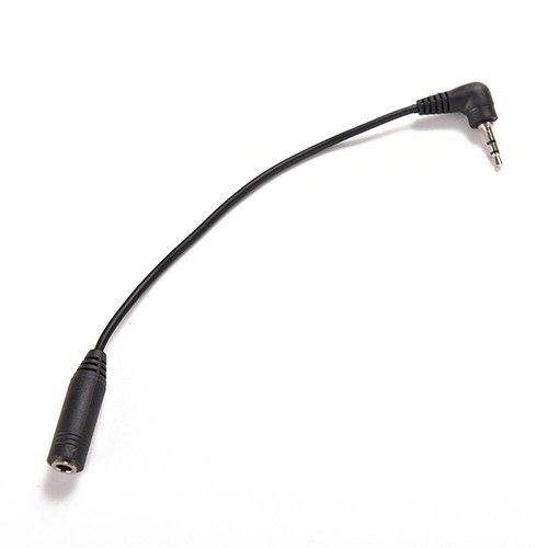 2.5mm Right Angle Male Plug to 3.5mm Female Jack Stereo AUX Audio Socket Cable*2 - Picture 2 of 6