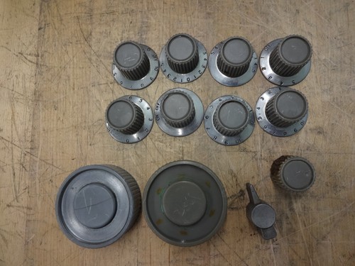 Vintage National NC-173 183 Ham shortwave receiver original knob set parts
