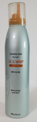 Discontinued Joico Designing Foam Firm Hold I.C.E. Whip Styling Mousse 10.5 oz 