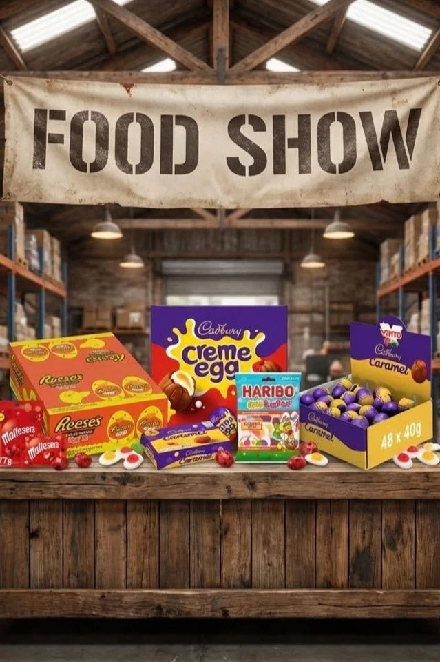 Sweets, Chocolates, Crisps and Cakes