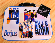 The Beatles Large Tin Lunch Box/Tote by Vandor - Nice Gift - Excellent - New!