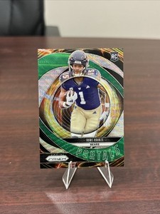 2024 Panini Prizm - Portals Rome Odunze #9 Green Wave Prizm (RC)