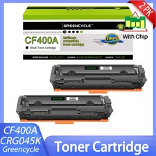 High Quality 2PK CF400A Black Toner Cartridge For HP 201A LJ M277n M277dw M252dn