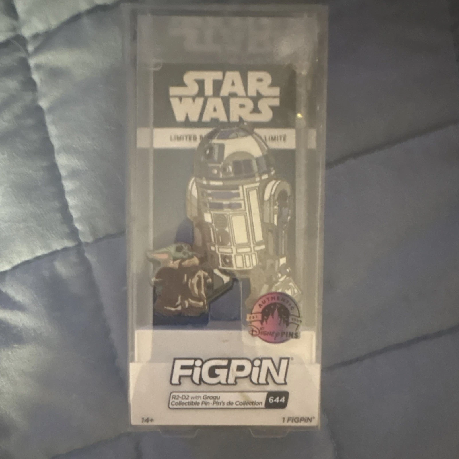 FiGPiN Star Wars R2-D2 & Grogu Limited Edition Collectible Pin