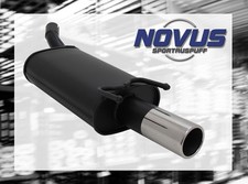 NOVUS Sportauspuff Gruppe N ESD 1x 76 mm für Opel Corsa B