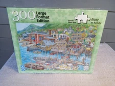 FX Schmid  Coastal Village E.R. Jenne 300 Large Piece Jigsaw  New Sealed  2006