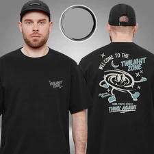 Ariana Grande Twilight Zone Think Again Two Sided Unisex T-Shirt and Hoodie Gift