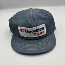 Vintage Swingster Usa Made Bf Goodrich Denim Tire Trucker Hat Snapback Cap Patch Vintage Swingster Usa Made Bf Goodrich Denim Tire Trucker Hat Snapback Cap Patch
