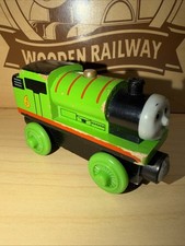PERCY THOMAS FRIENDS TRAIN WOODEN 2012 CGI FACE FISHER PRICE Playworn