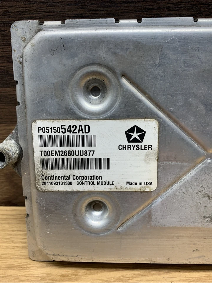 05150542AD | 2011 DODGE CALIBRE 2,4 L PCM MOTOR ORDENADOR ECM ECU Foto 2 de 4