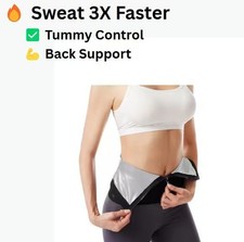 Sauna Waist Trainer Belt for Women Sweat Corset Shaper Slimming Workout Vest