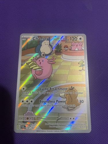 2024 Pokemon SV Twilight Masquerade TWM EN Chansey #187/167