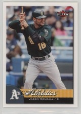 2007 Fleer Jason Kendall (A's Logo Outlined) #110 8sr
