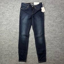Lauren Conrad Jegging Jeans Women's 2 Blue Denim Classic Zip Fly 28X29 - NWT