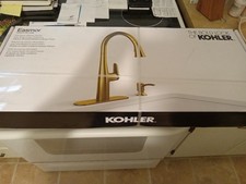 Kohler Easmor R30573-SD-2MB Pull-Down Kitchen Faucet Brushed Brass Gold