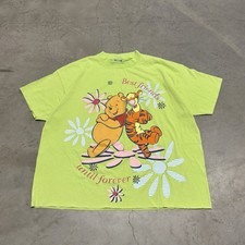 Vintage 90s Disney Winnie The Pooh Tigger T Shirt Big Print Oversized OSFA XL