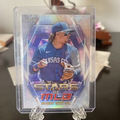 2023 Topps Chrome Series 1 Stars of MLB Bobby Witt Jr. Kansas City Royals