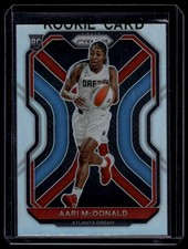 2021 Panini Prizm WNBA #91 Aari McDonald Prizms Silver
