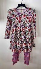 Matilda Jane Dress And Matching Leggings Choose Path Size 8 READ MORE