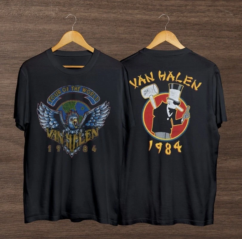 Preços baixos em Camiseta Van Halen 1984 | eBay
