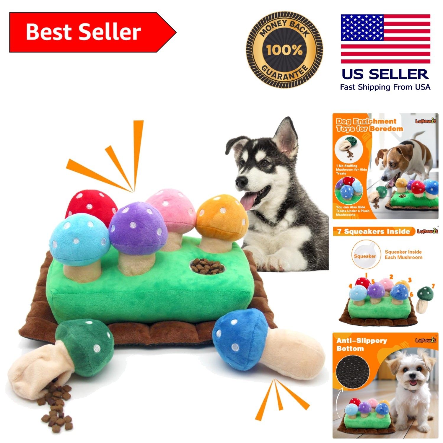 best slow feed dog bowl for small breed dogs SodaPup Enrichment Bowl Honeycomb Design eBowl Slow Feeder for Dogs