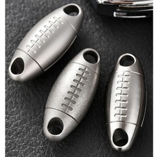 Titan Schlüsselanhänger Schnellverschluss Drehverbinder mit 2 Ringen EDC