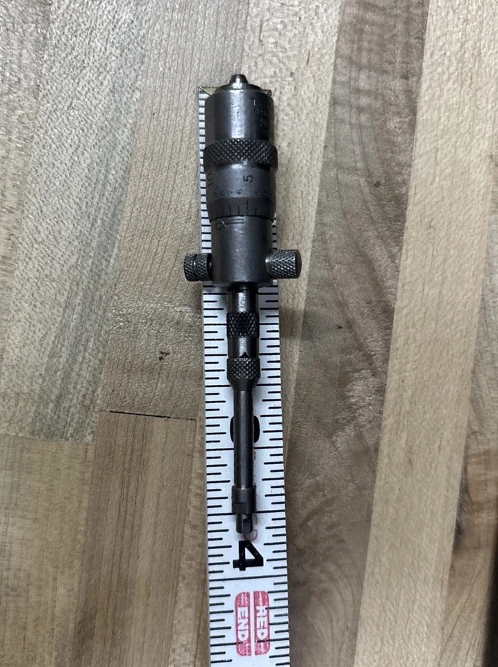 Micrómetro interior Starrett herramienta de mano de precisión herramientas de maquinista prístino de colección Foto 2 de 4