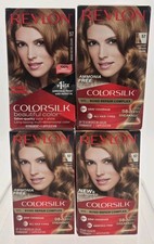 Lot of 4 Revlon ColorSilk Permanent Hair Color 57 Lightest Golden Brown
