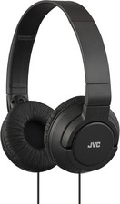 Image of JVC Foldable Lightweight Powerful Bass Over-Ear Headphones - Black