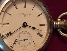1904 Elgin Grade 249 18S 17J Pocket Watch Runs