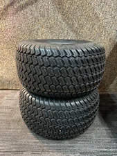 (QTY 2) Antego 20X10.00-8 Lawn & Garden Tubeless Tire & Wheel 4 Lug P332