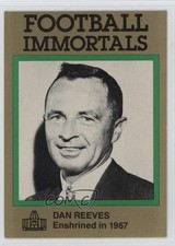 1985-88 Football Immortals Dan Reeves #102 1oa8