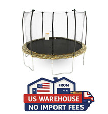 Skywalker 12' Round Trampoline with Enclosure - Camo Safety No-Gap Design New