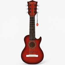 23" Acoustic Guitar, Kids 6 String Toy Guitar - Realistic Steel Strings -
