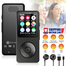 Lossless Music Player Support 128GB Bluetooth MP4/MP3 FM Radio Recorder Sport