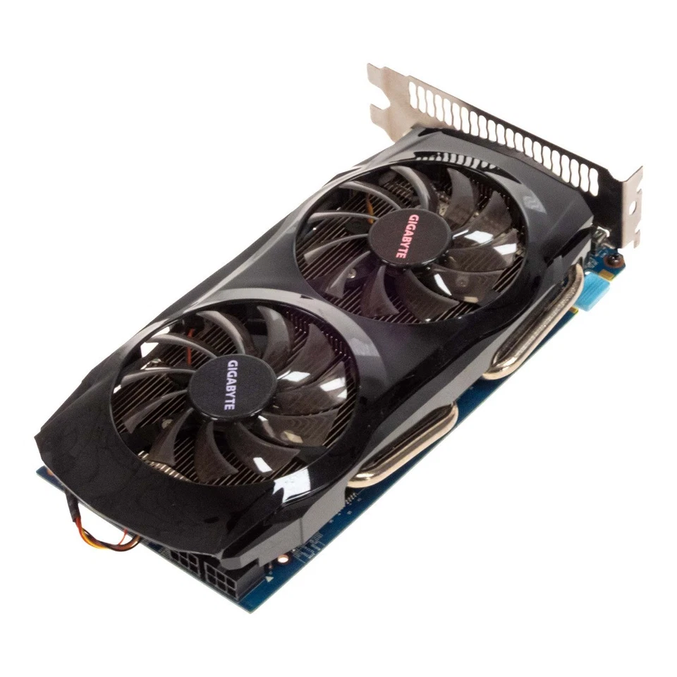 Graphic Card GIGABYTE Nvidia Geforce GTX 460 1GB GDDR5 GV-N4600C-1GI Pcie x16 - Image 2 of 3