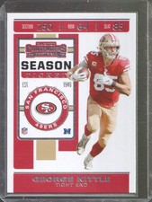2019 Panini Contenders - George Kittle #89 Season Ticket - San Francisco 49ers