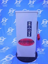 GE DISCONNECT (TH3362R) 60A 600V 3P 3PH 3R FUSIBLE LABEL UNREADABLE