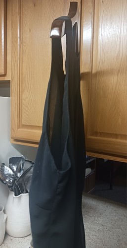 Bisou Bisou Ribbed Flare Sleeveless Top Women's Size XL Black Sheer Blouse (V) - Picture 2 of 6