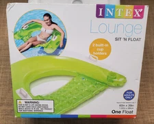 New In Box Intex Sit In Float Lounge 60 X 39 From 2017