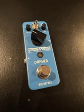 Donner Analog Compressor Effects Pedal Ultimate Comp Dual Mode Compressor MINT