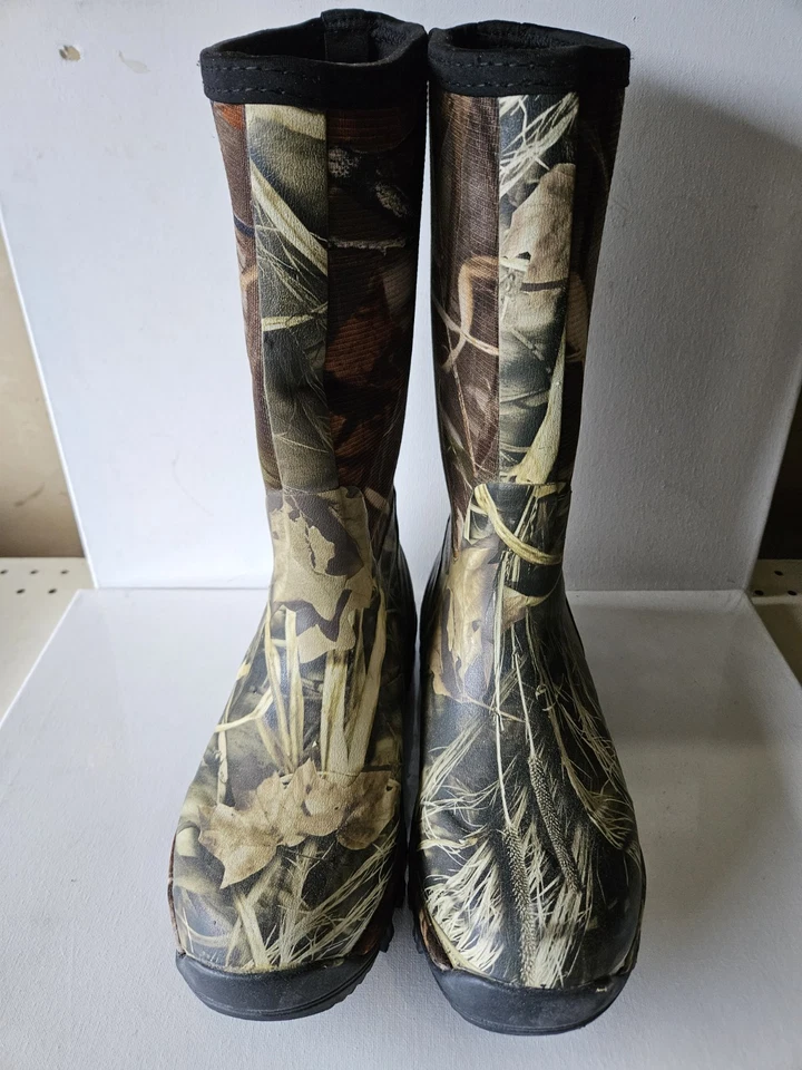 Duck Commander Rubber Men’s Hunting Boot, Realtree Timber (TK) - Image 3 of 4