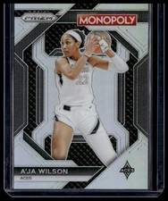 2024 Panini Prizm Monopoly WNBA #WNBA3 A'ja Wilson All-Star Silver (W6399)