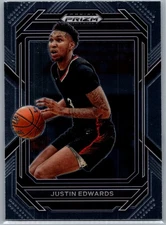 2023 Panini Prizm Draft Picks #26 Justin Edwards