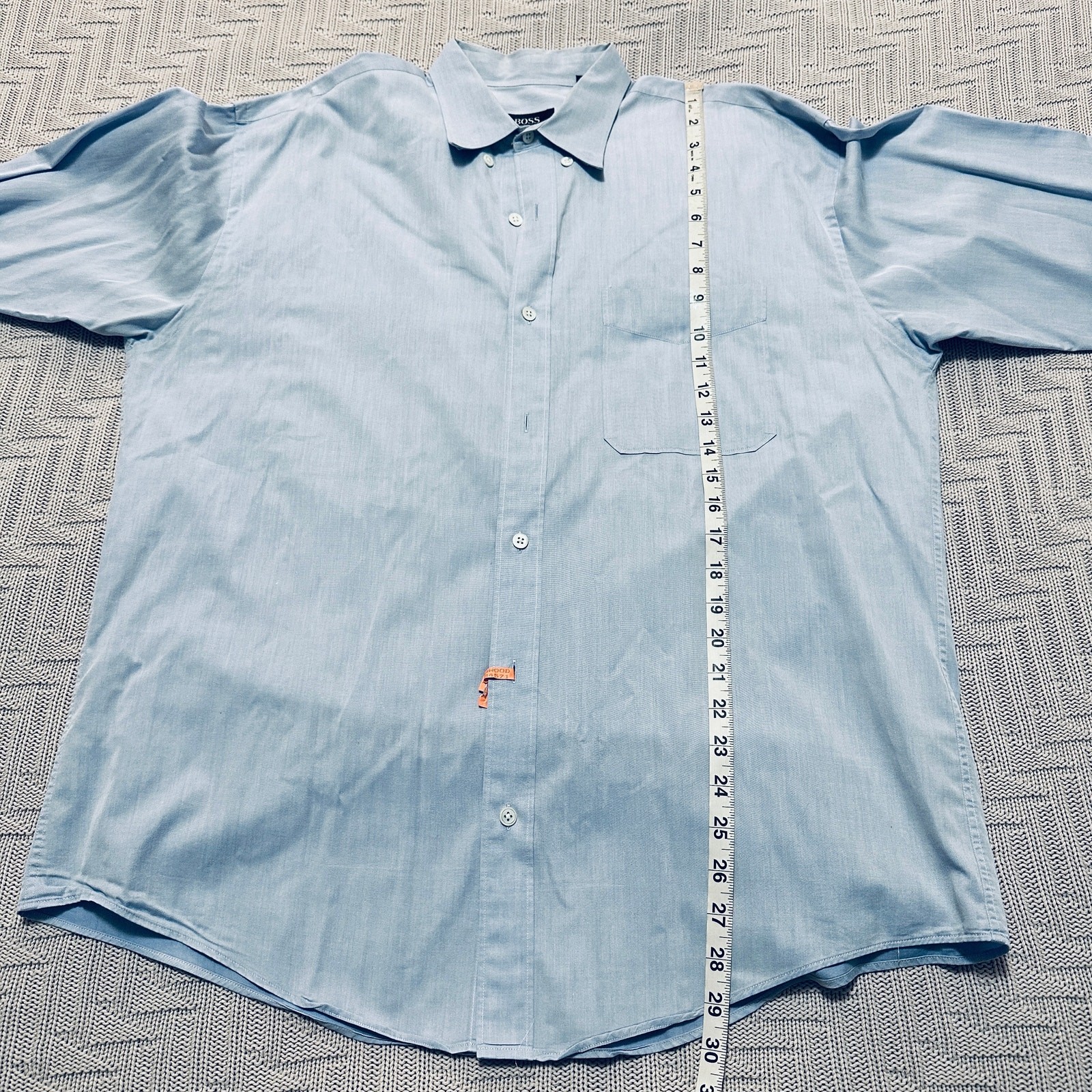 Hugo Boss solid blue button down - image 7