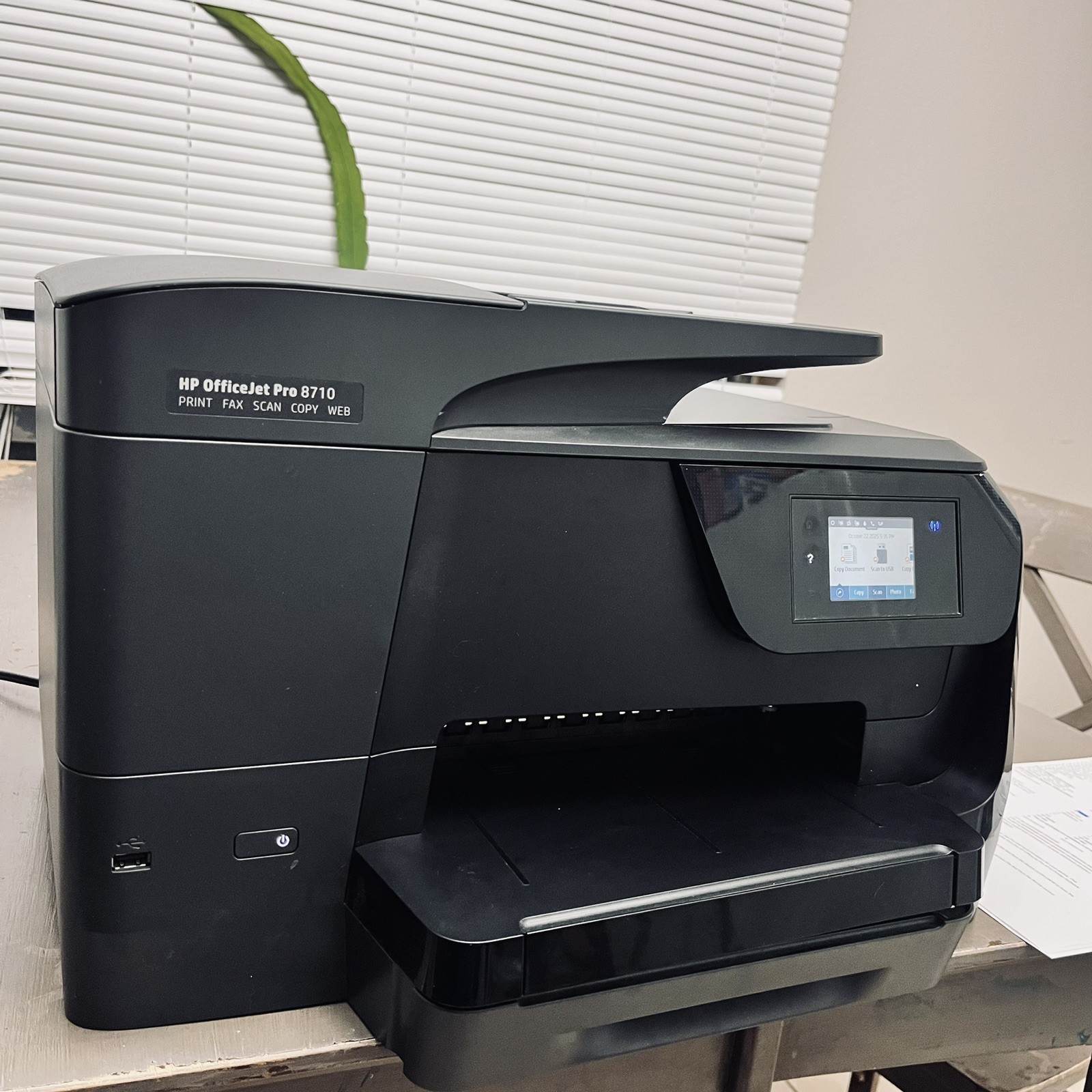 HP OfficeJet Pro 8715 8710 All-in-One Wireless Inkjet Color Printer