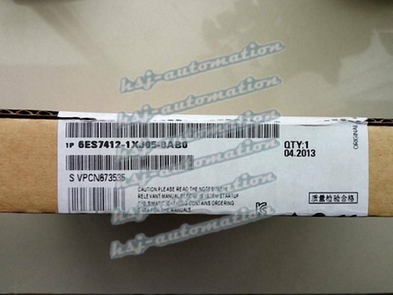 1PC NEW SIEMENS CPU MODULE 6ES7412-1XJ05-0AB0 6ES7 412-1XJ05-0AB0