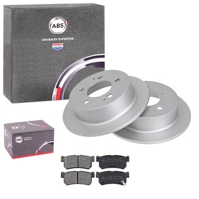 ABS BREMSSCHEIBEN 299mm+ BELÄGE HINTEN passend für SSANGYONG ACTYON KYRON REXTON