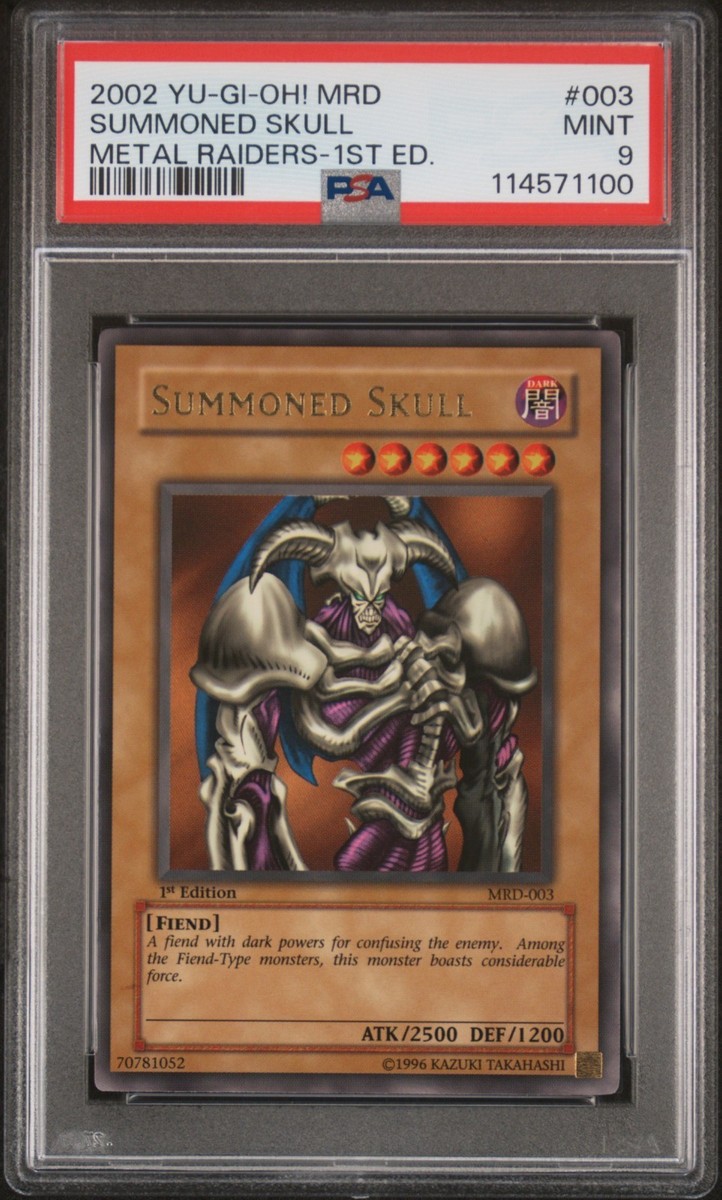 遊戯王OCG Summoned Skull MRD 003 YUGIOH FADED Metal Raiders SUMMONED SKULL MRD-003 Ultra Rare
